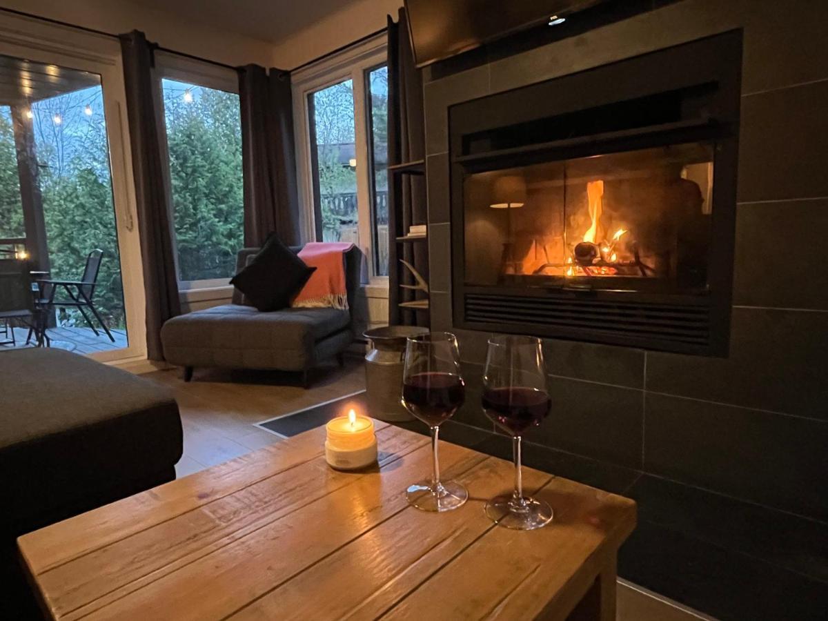 Magnifique Condo Pres Du Lac Tremblant มงต์-ทร็องบล็องต์ ภายนอก รูปภาพ