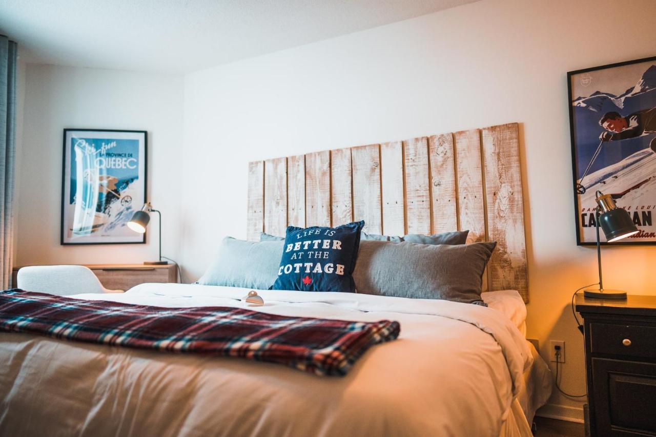 Magnifique Condo Pres Du Lac Tremblant มงต์-ทร็องบล็องต์ ภายนอก รูปภาพ