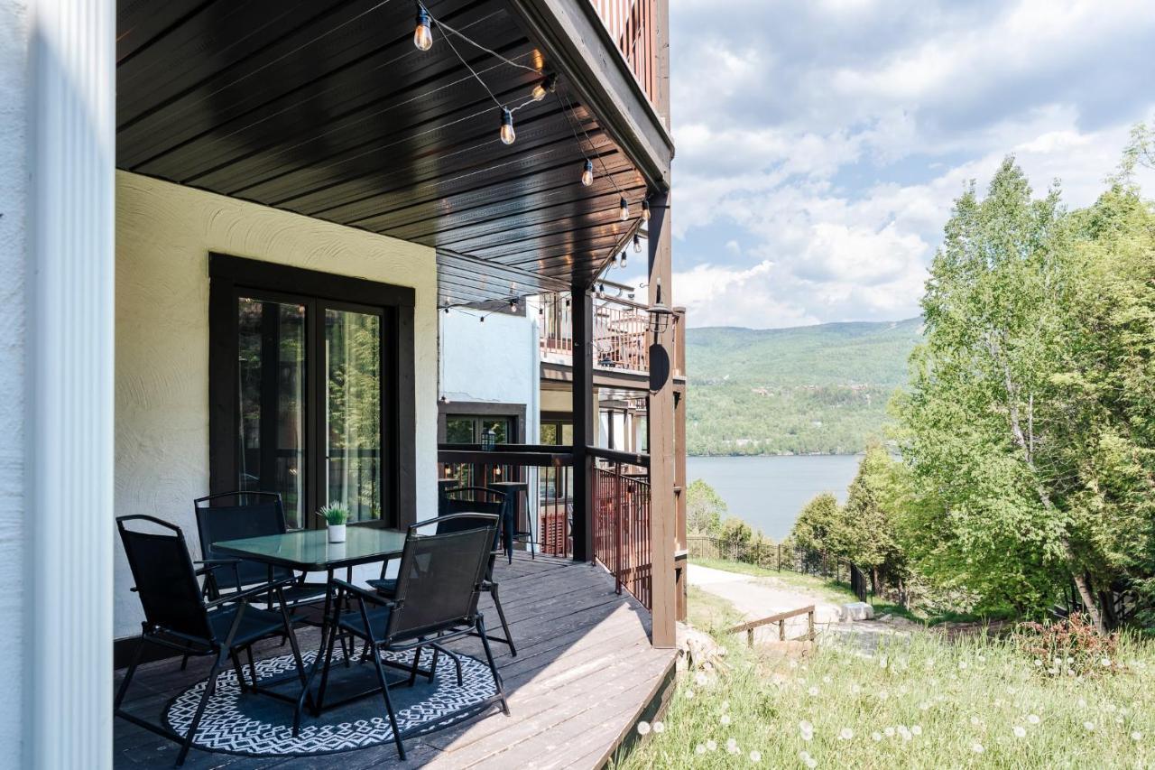 Magnifique Condo Pres Du Lac Tremblant มงต์-ทร็องบล็องต์ ภายนอก รูปภาพ